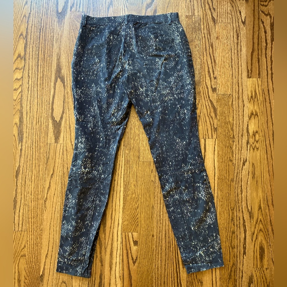 Theory Patterned Slacks